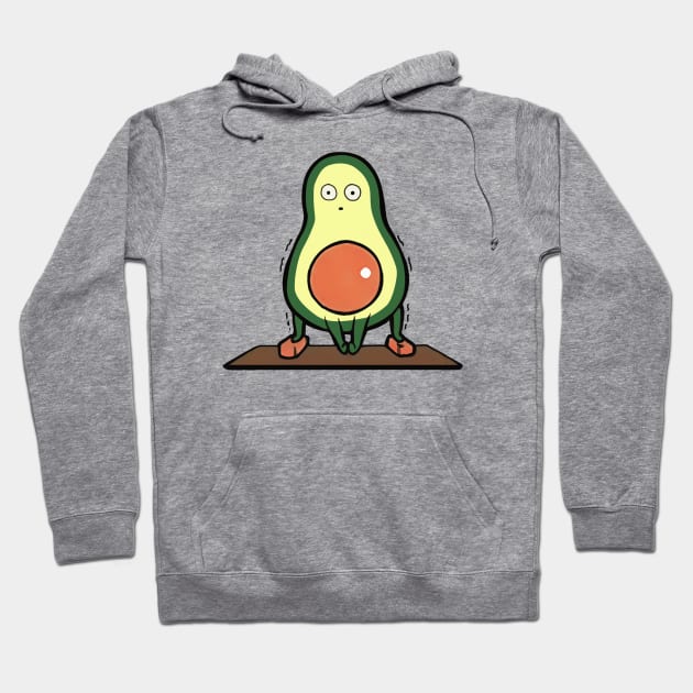 Avocado Yoga Hoodie by MasutaroOracle